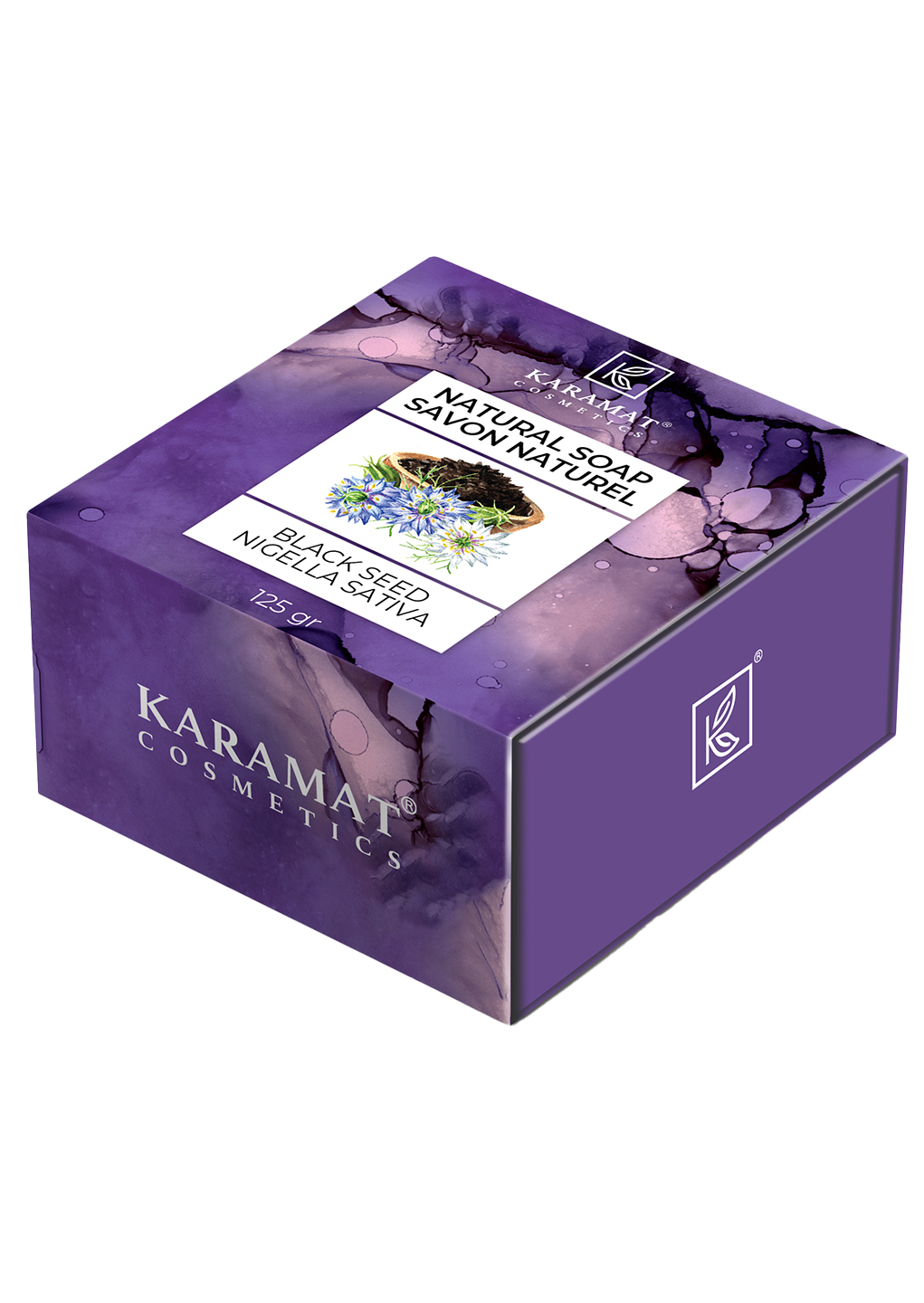 Black cumin oil natural soap 125gr - Karamat Cosmetics